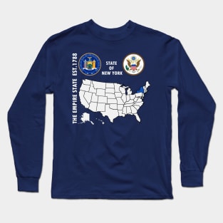 State of New York Long Sleeve T-Shirt